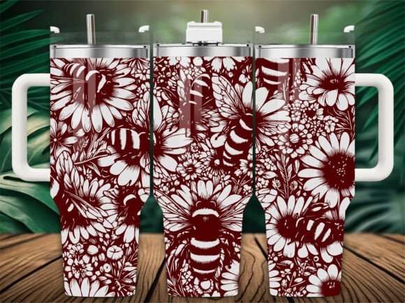 Bee Pattern Laser Engraving Tumbler Wrap Review