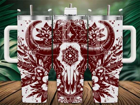 Boho Bull Skull Embroidery Design Review