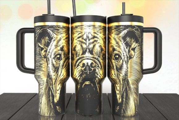 Bulldog Head Engraving for Tumbler Review