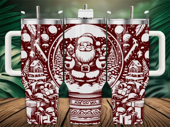 Christmas Santa Laser Engraving Tumbler Review
