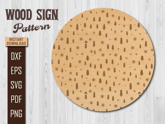 Christmas Tree Snowflake Laser Wood Sign Review