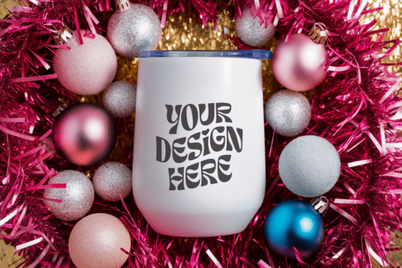 Christmas Wine Tumbler Mockup 22 Review