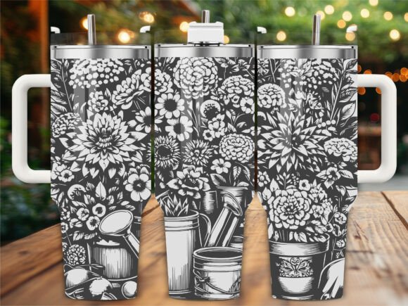 Gardening Pod Tumbler Embroidery Review