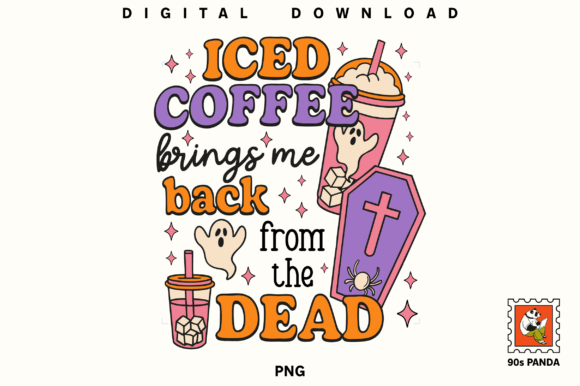 Iced Coffee Back from the Dead Embroidery Design Review