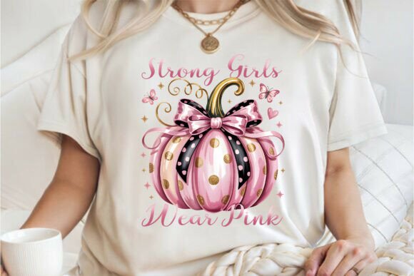 In October We Wear Pink Pumpkin Shirt