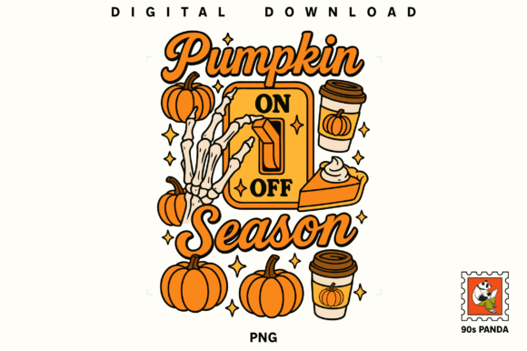 Pumpkin Coffee Switch Fall Halloween PNG