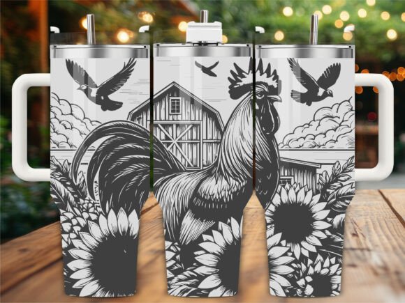 Sunflower Roster Engraving Laser Tumbler Review