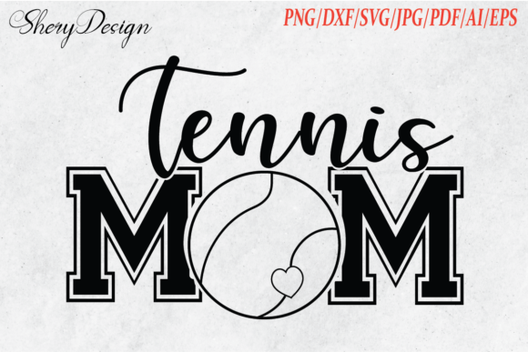 Tennis Mom SVG PNG Design Review